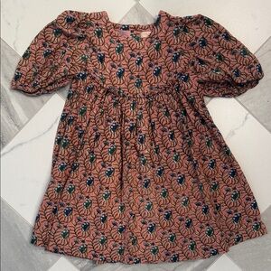 Pink Chicken Block Print Dress